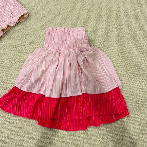 Pink Smocked Set - Picture 3 of 5